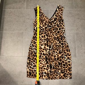 Express Leopard print dress